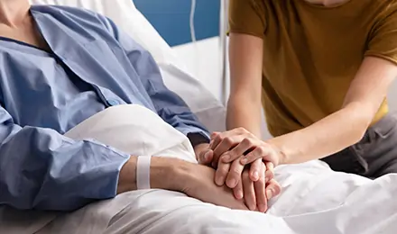 Palliative care support for patient